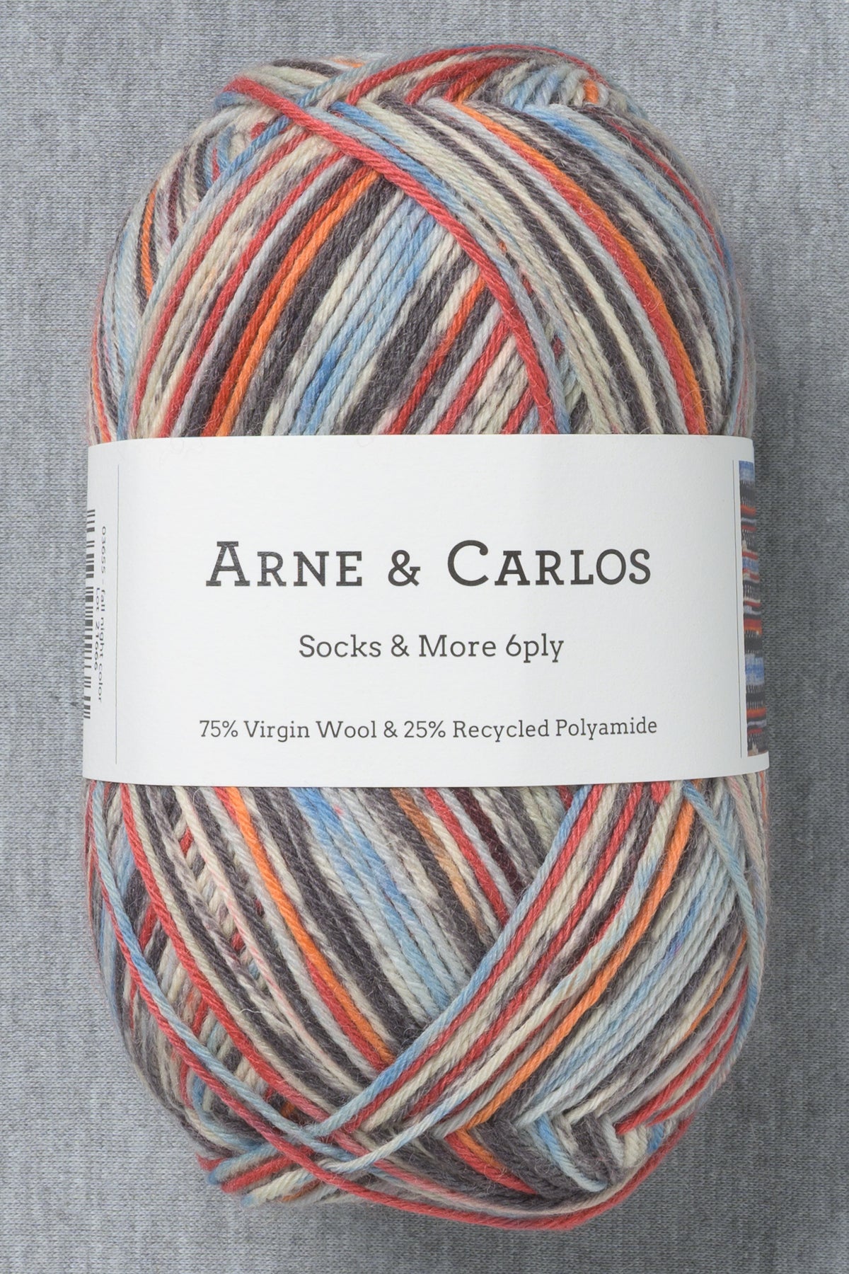 Arne & Carlos Socks & More 6Ply Fall Night Color (Bag of 5) (New for FW26)