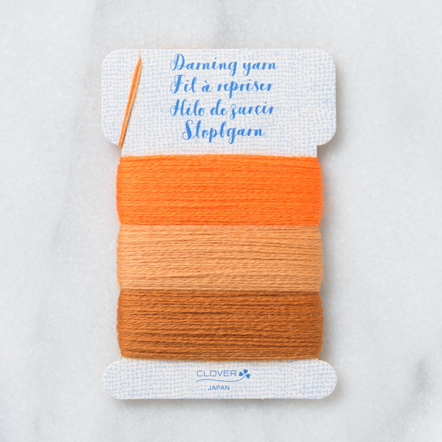 Clover Darning Yarn Orange (Bag of 3)