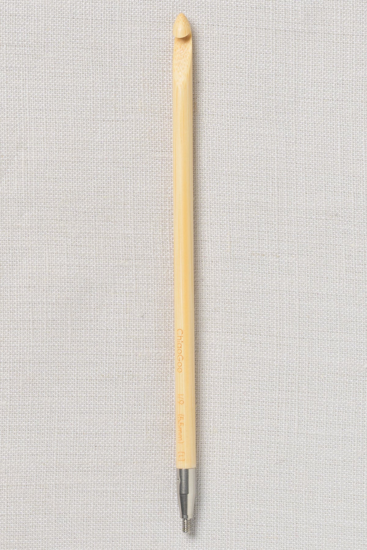 ChiaoGoo T-SPIN Tunisian IC Hook 5.7" (14.5 cm) Bamboo