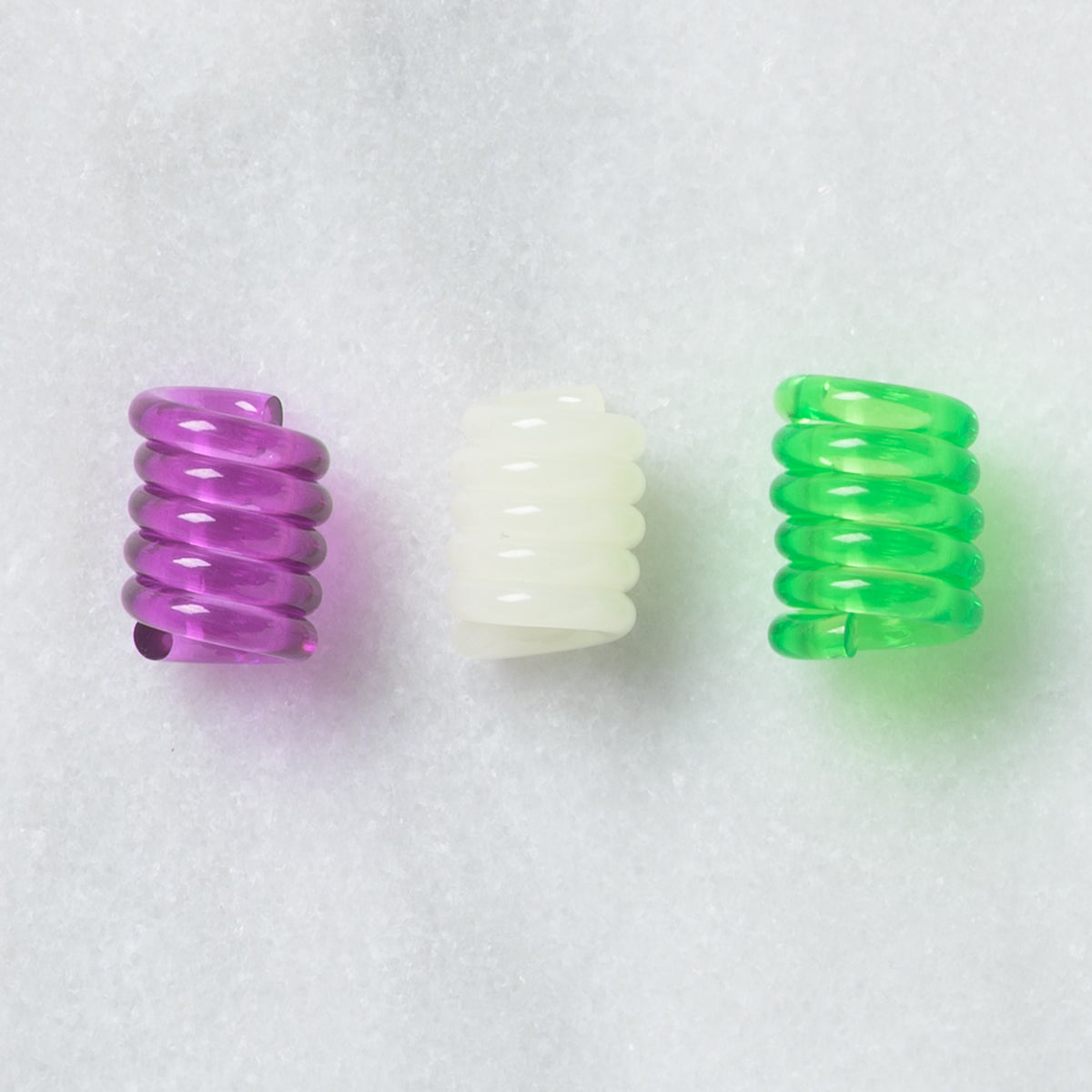Clover Coil Knitting Needle Holder (Large) (Bag of 3)