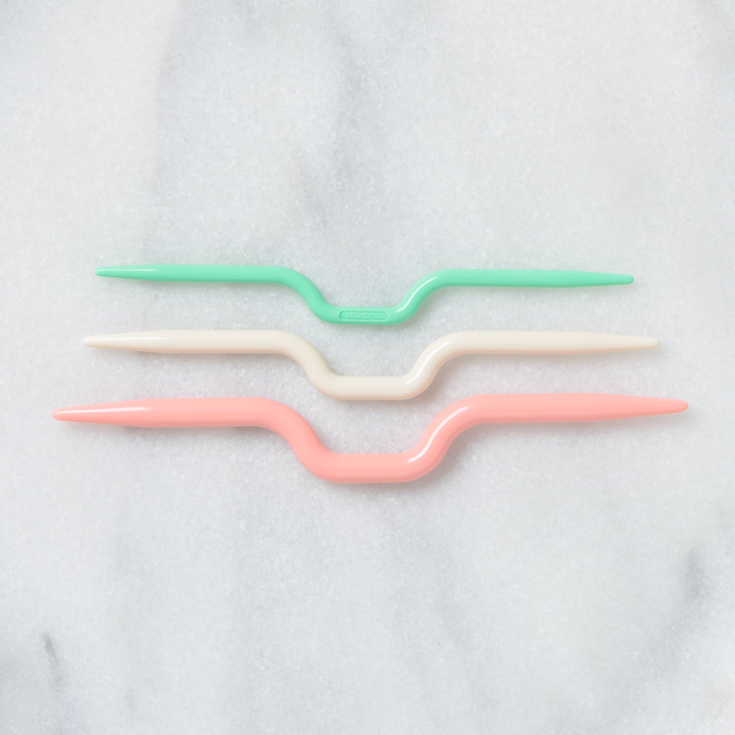 Clover Cable Stitch Holders (Bag of 3)