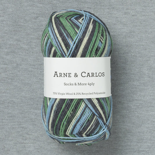 Arne & Carlos Socks & More 4Ply Randsverk Color (Bag of 5) (New for SS26)