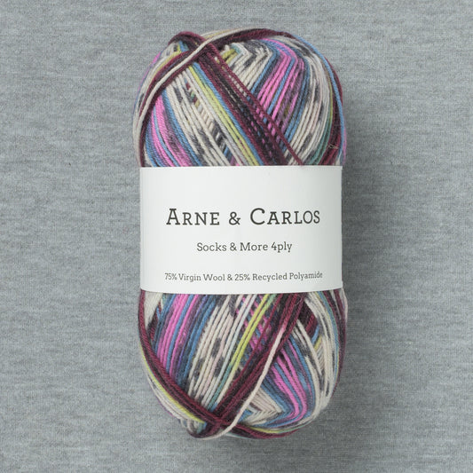 Arne & Carlos Socks & More 4Ply Treungen Color (Bag of 5) (New for SS26)