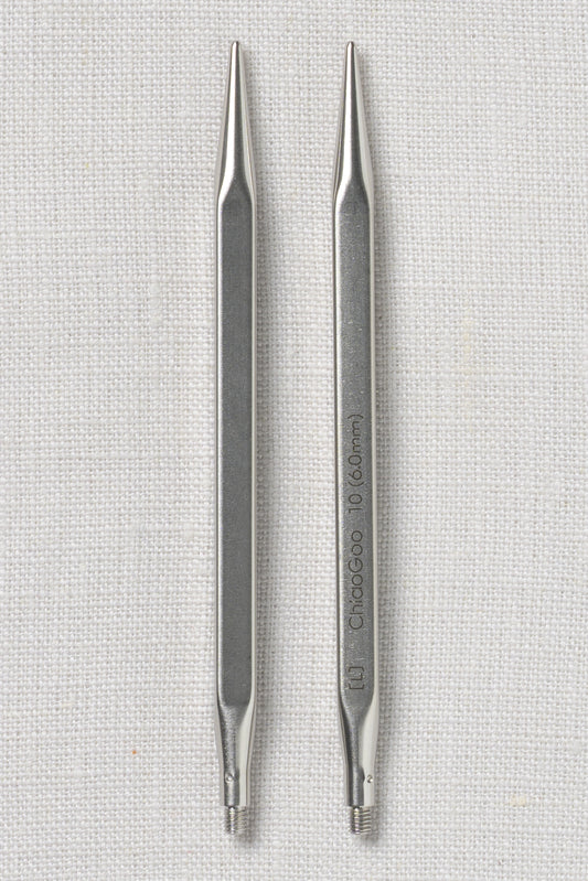 ChiaoGoo QUADS SS Lace Tips 4" (10 cm)