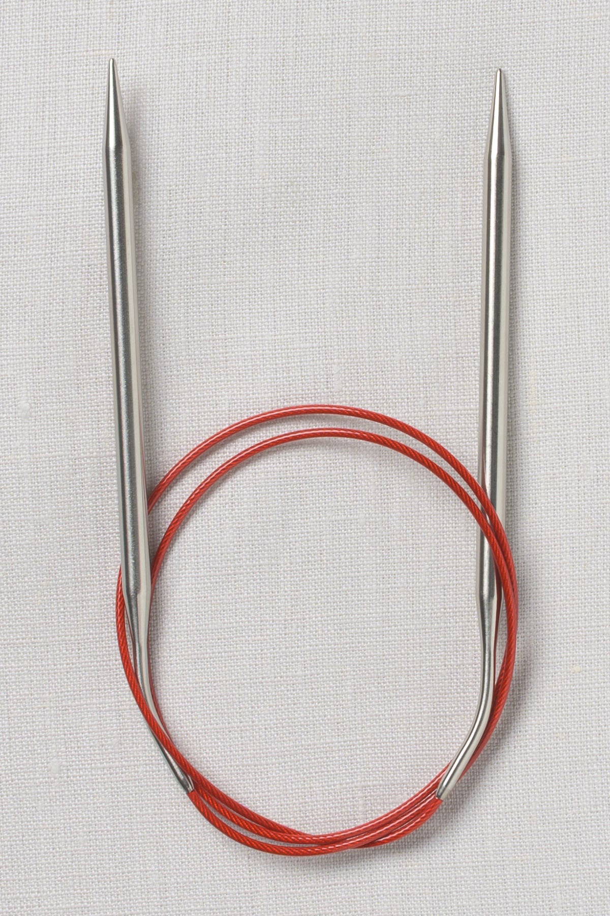 ChiaoGoo SS Red Circular 32" (80 cm)