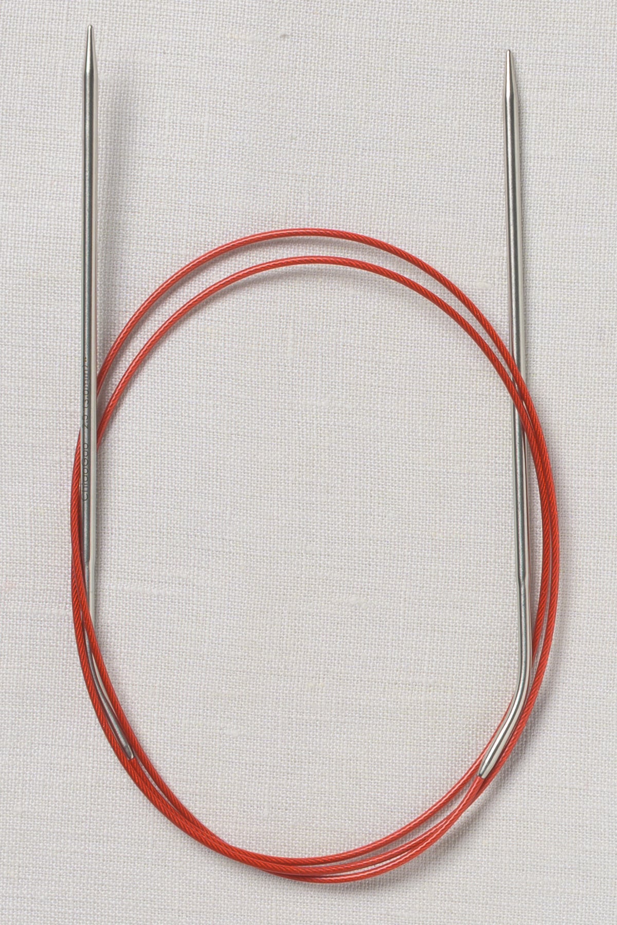 ChiaoGoo SS Red Circular 40" (100 cm)