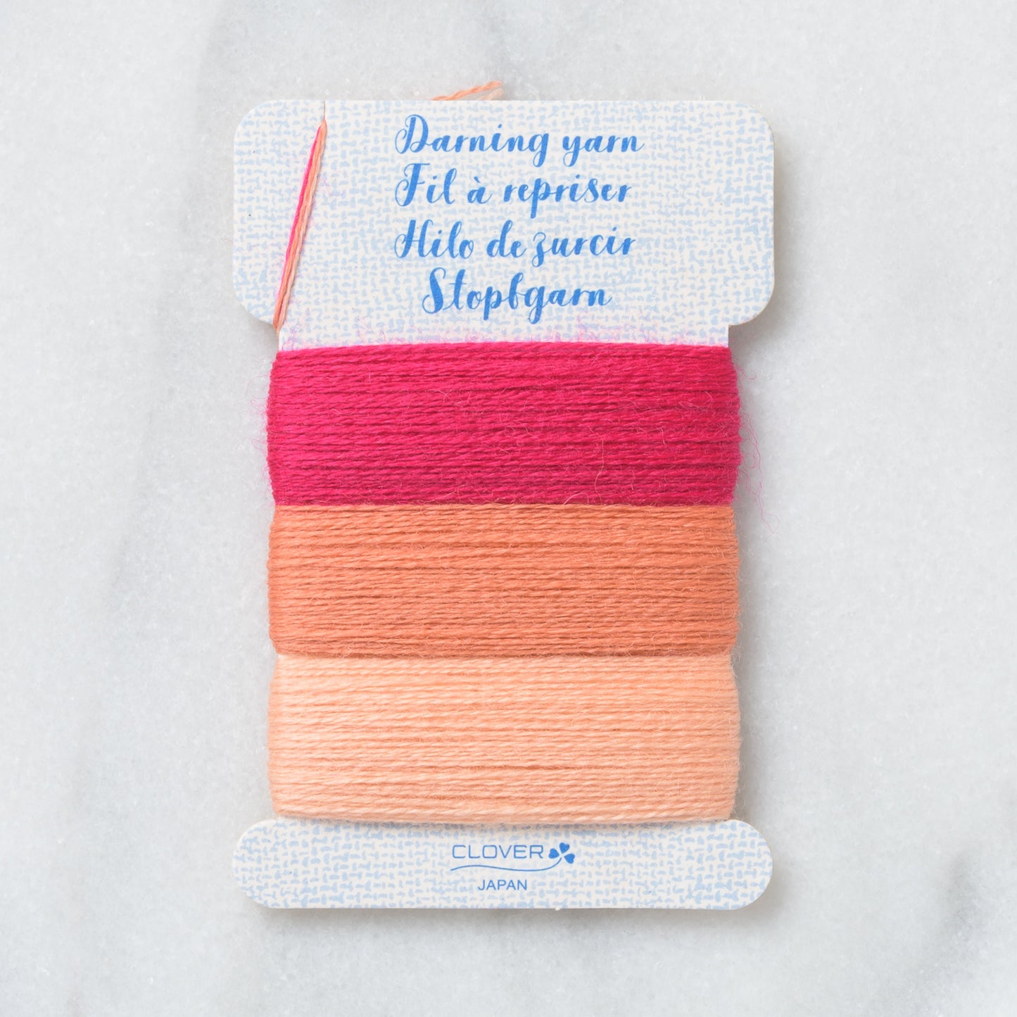 Clover Darning Yarn Pink (Bag of 3)