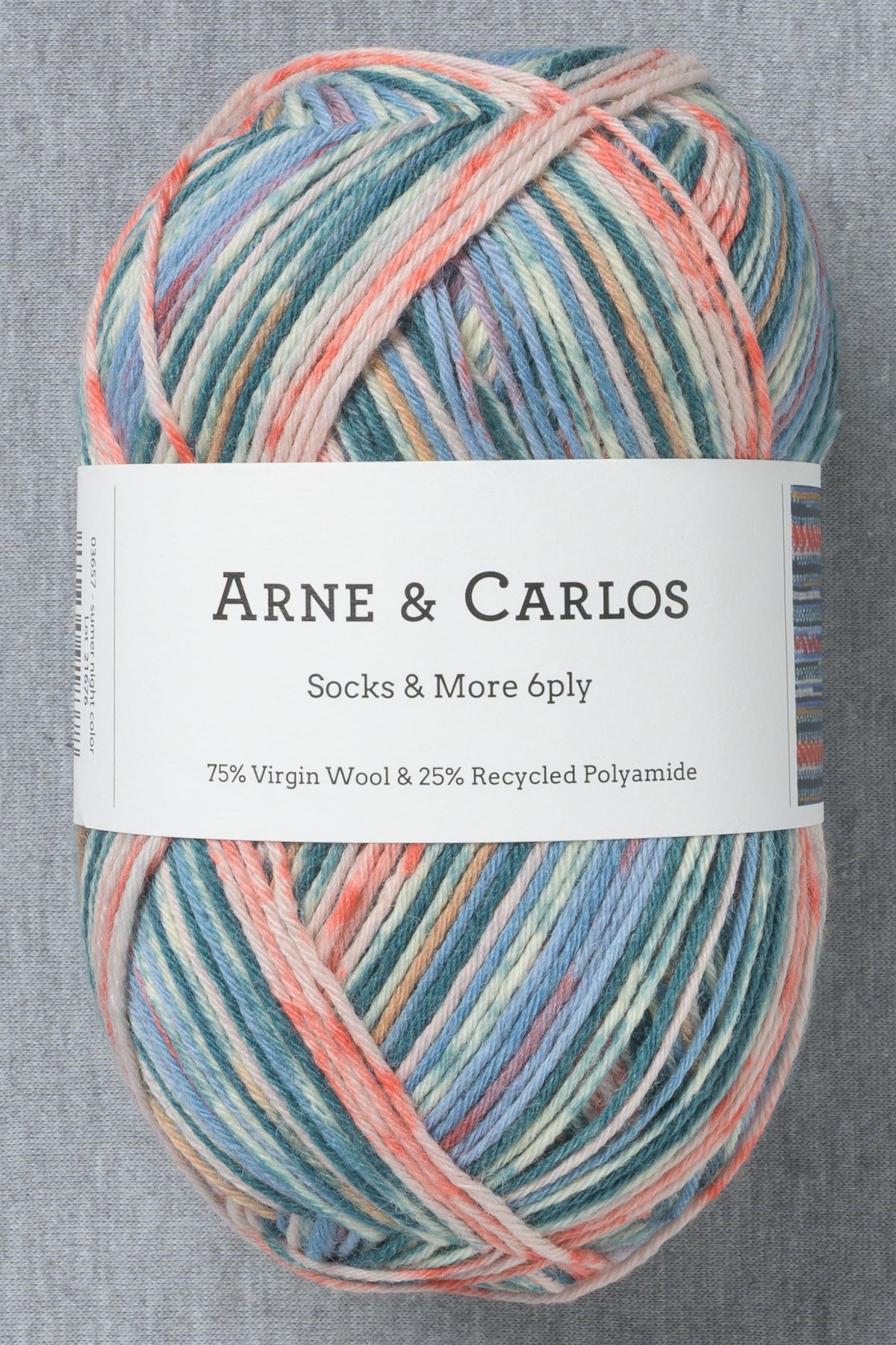 Arne & Carlos Socks & More 6Ply Summer Night Color (Bag of 5) (New for FW26)