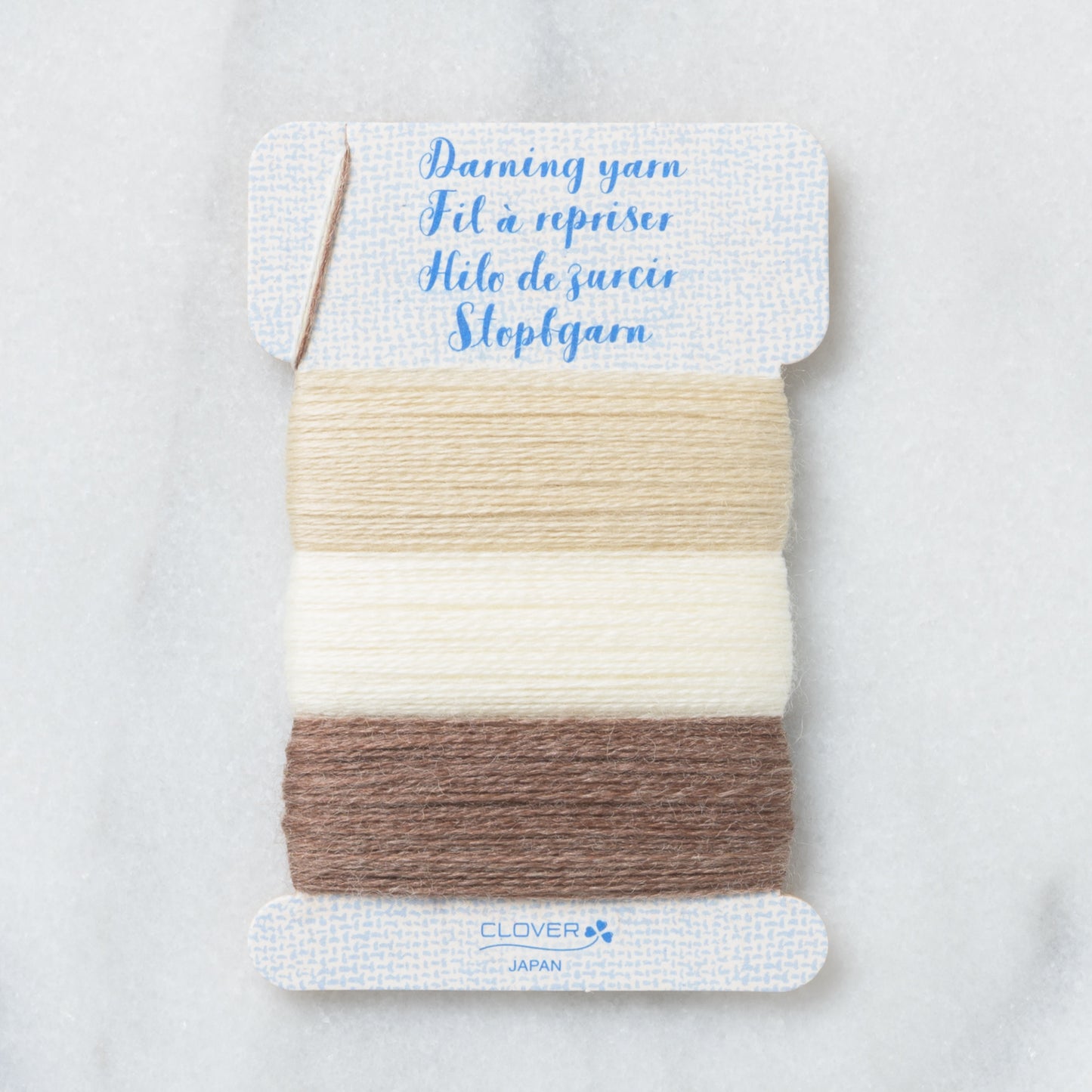 Clover Darning Yarn Beige (Bag of 3)