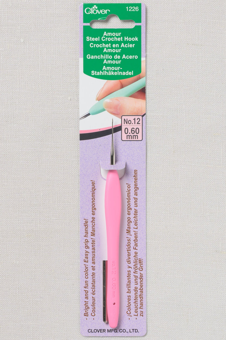 Clover Amour Steel Crochet Hook