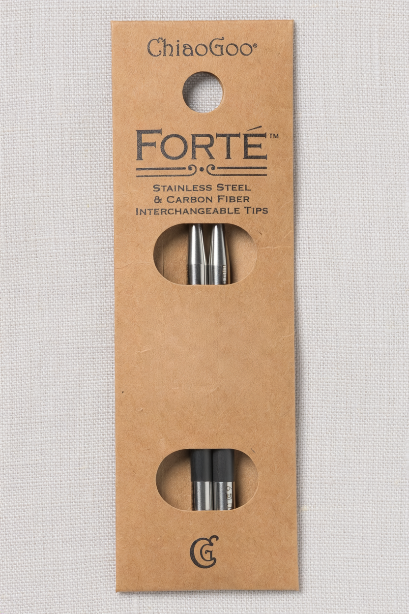 ChiaoGoo FORTÉ SS/CF Lace Tips