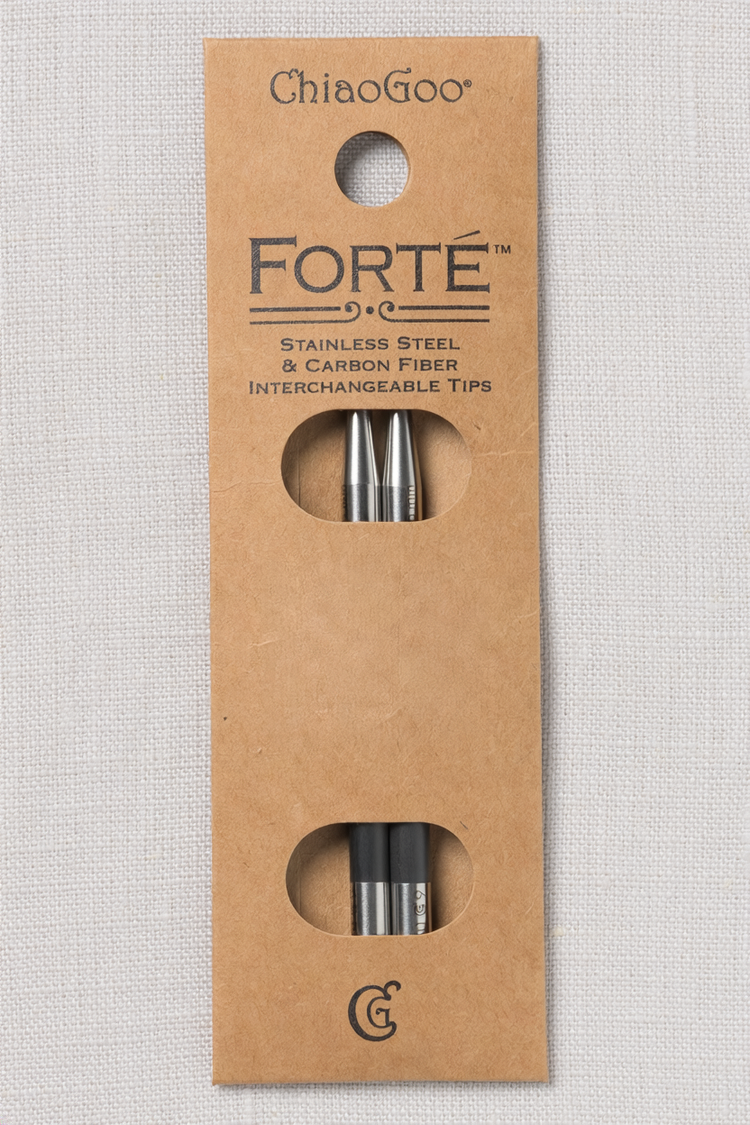 ChiaoGoo FORTÉ SS/CF Lace Tips