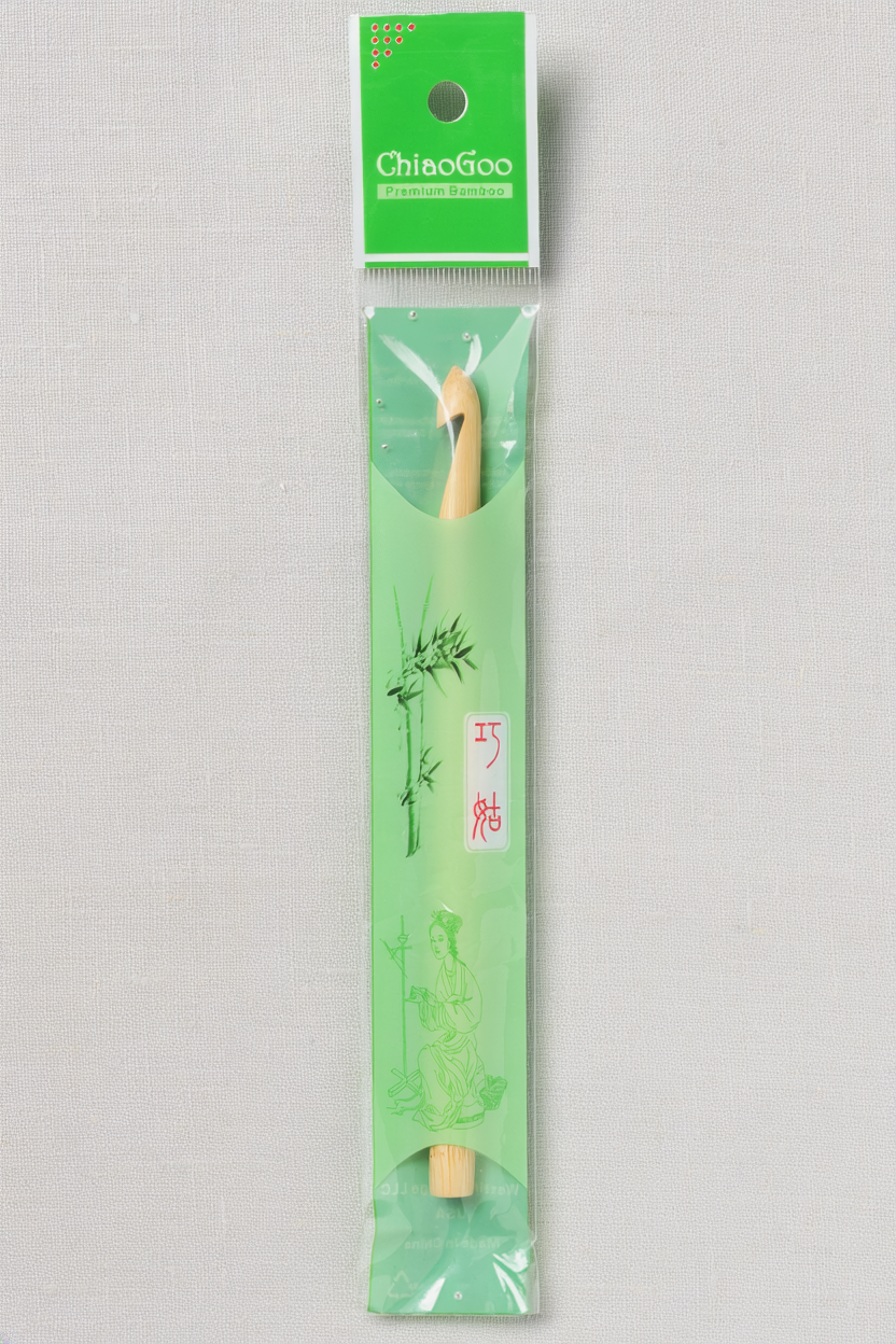 ChiaoGoo Bamboo Crochet Hook Natural