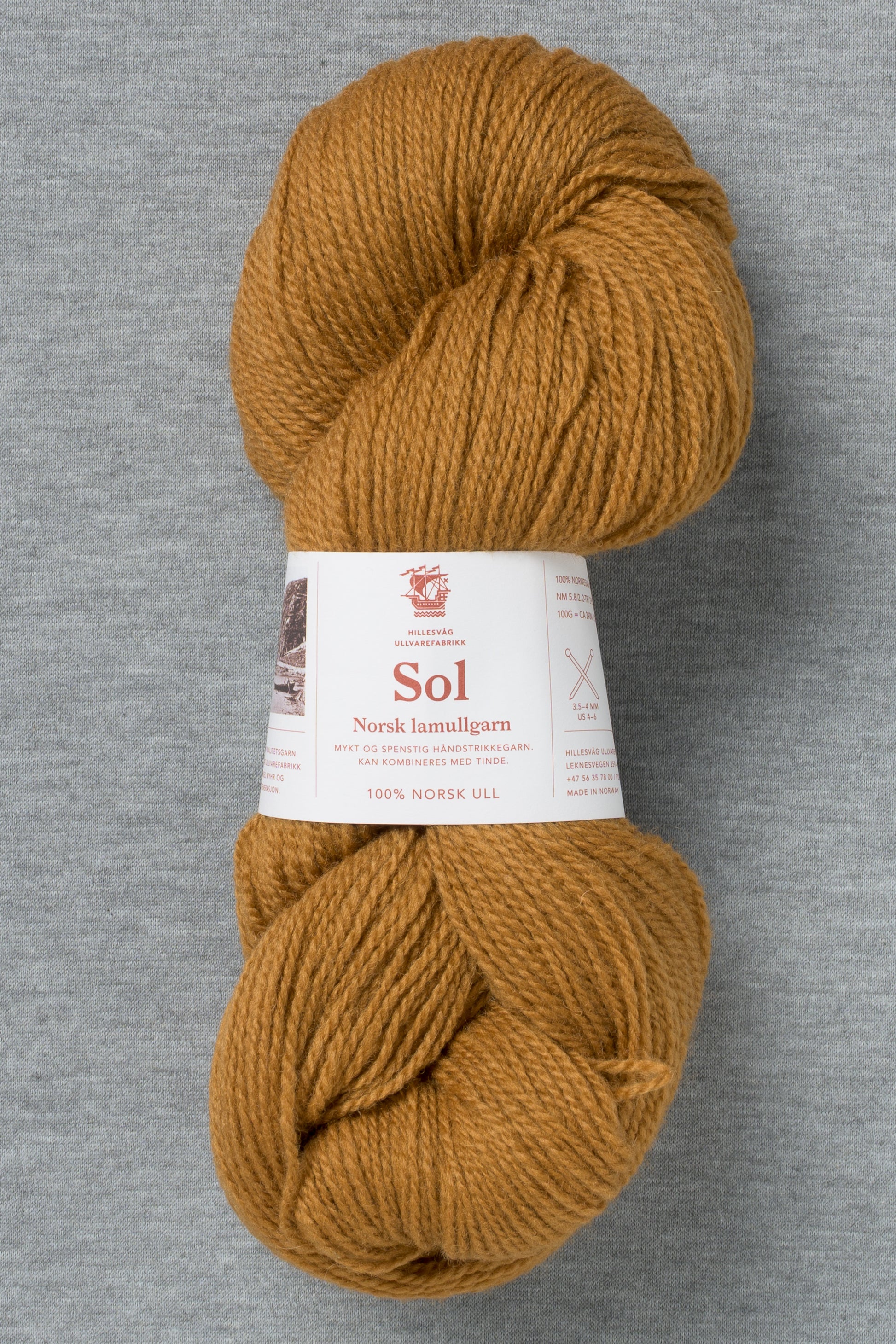 Hillesvåg Sol 462 Caramel (Bag of 10) (New)