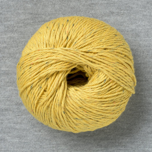 Erika Knight Gossypium Cotton Tweed 31 Lemon Curd Yellow (Bag of 10)