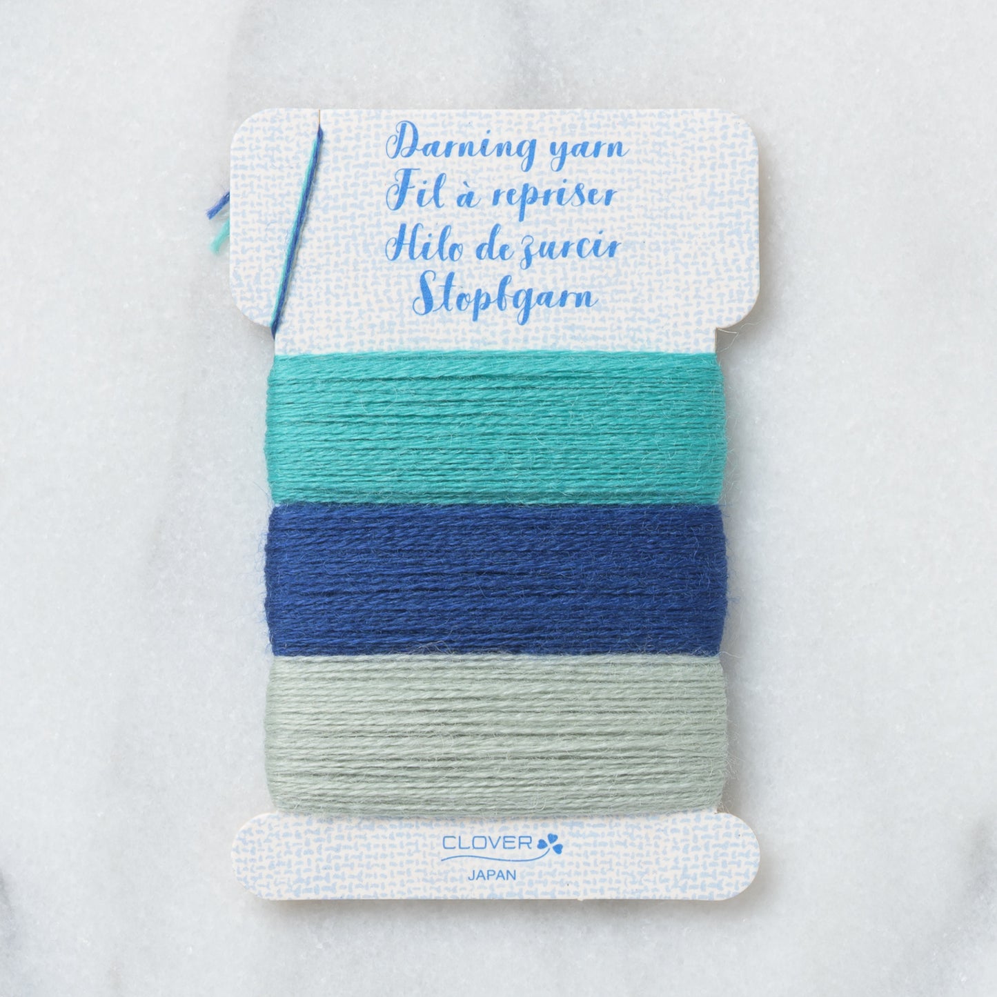 Clover Darning Yarn Blue (Bag of 3)