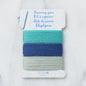 Clover Darning Yarn Blue (Bag of 3)