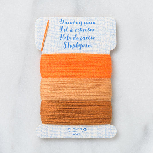 Clover Darning Yarn Orange (Bag of 3)