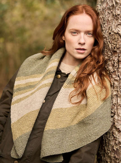 Hebden Shawl by Bramble & Fleece