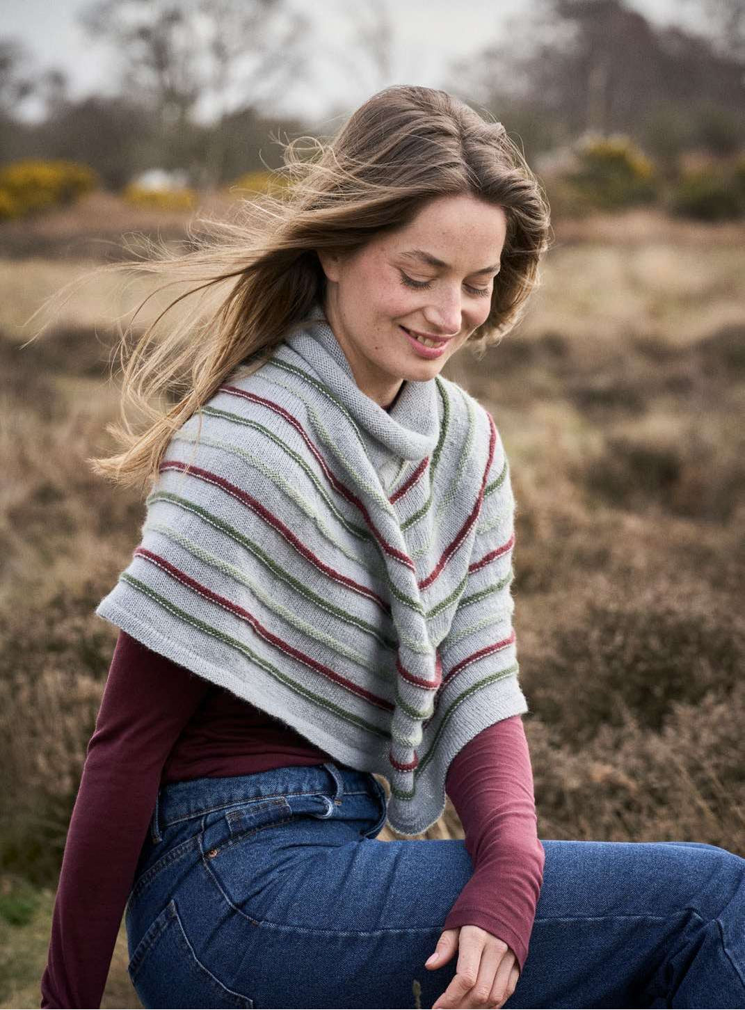 Sorrel Poncho by Bramble & Fleece
