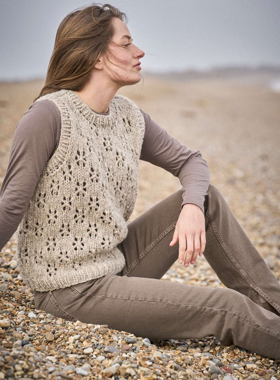 Yarrow Vest by Bramble & Fleece