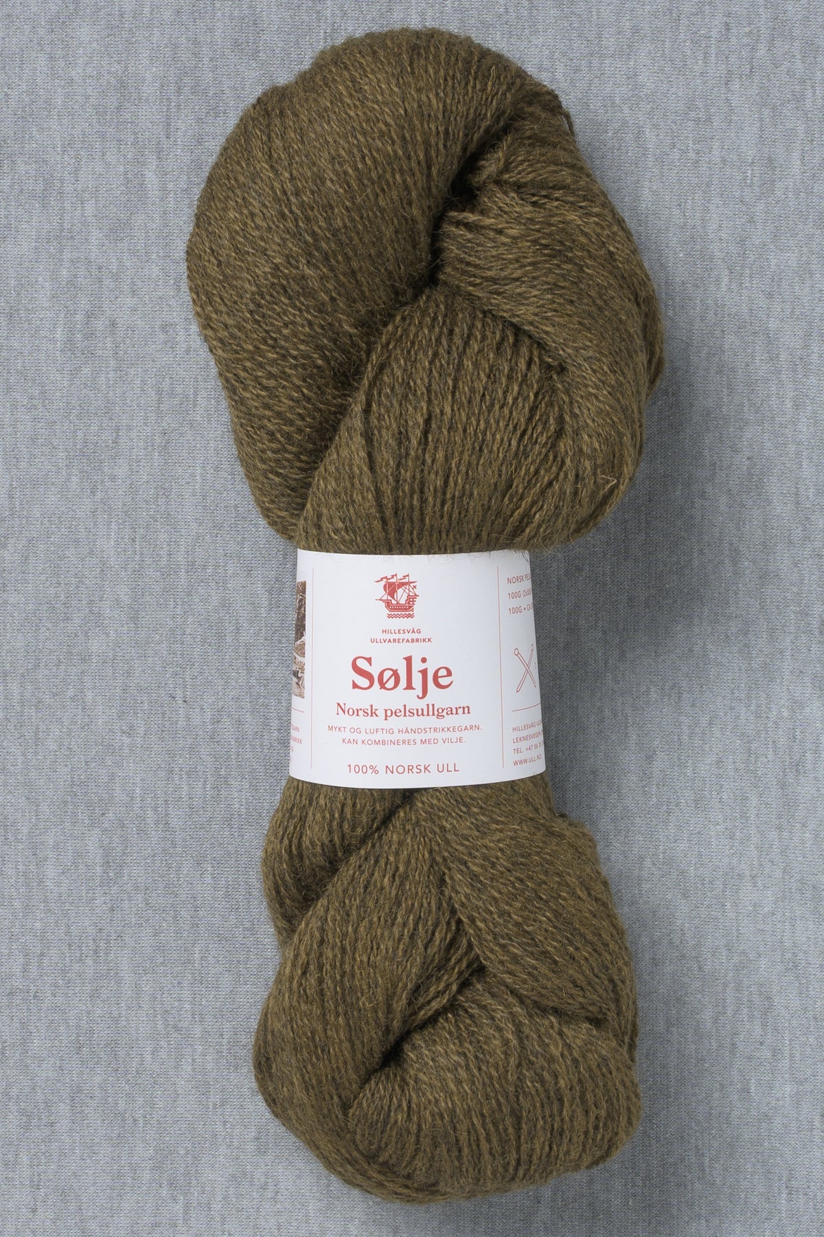 Hillesvåg Sølje 2148 Olive Brown (Bag of 10)