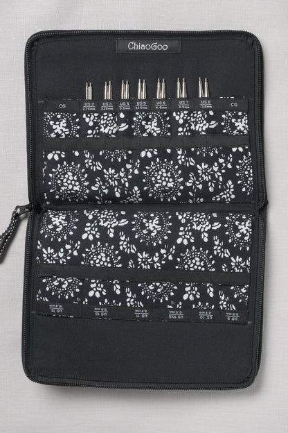 ChiaoGoo TWIST SS Small Set 4" (10 cm) [S] US 2-8 (2.75-5 mm)