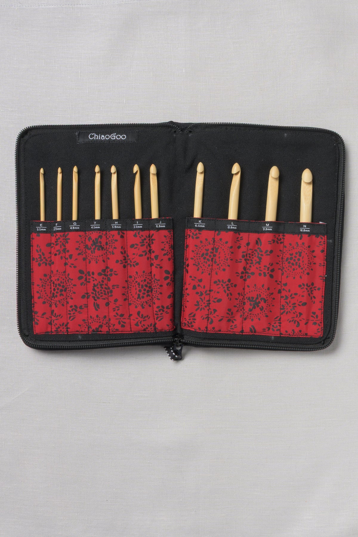 ChiaoGoo T-SPIN Tunisian IC Set 5.7" (14.5 cm) [S][L] US E-N (3.5 -10 mm)