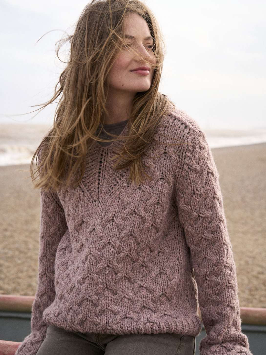 Orchid Sweater by Bramble & Fleece