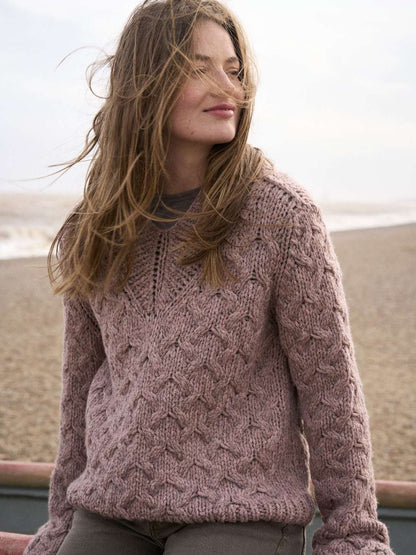 Orchid Sweater by Bramble & Fleece