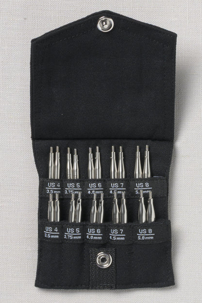 ChiaoGoo TWIST Shorties Set 2" & 3" (5 & 8 cm) [S] US 4-8 (3.5-5 mm)