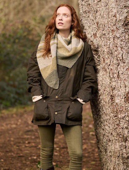 Hebden Shawl by Bramble & Fleece