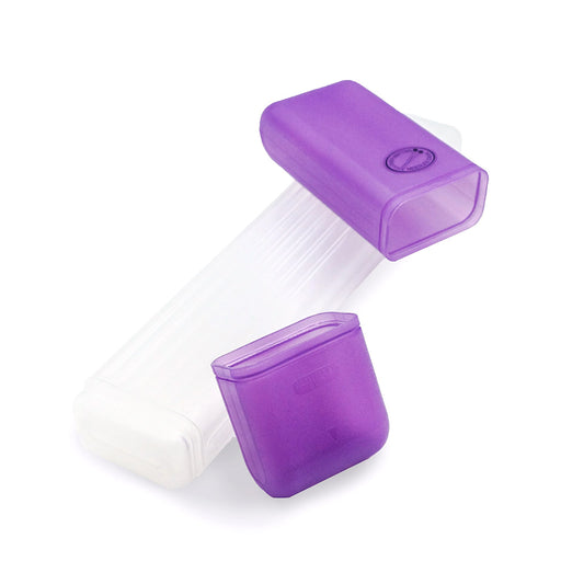 Clover Knitting Needle Tube Case (Purple) (Bag of 3)