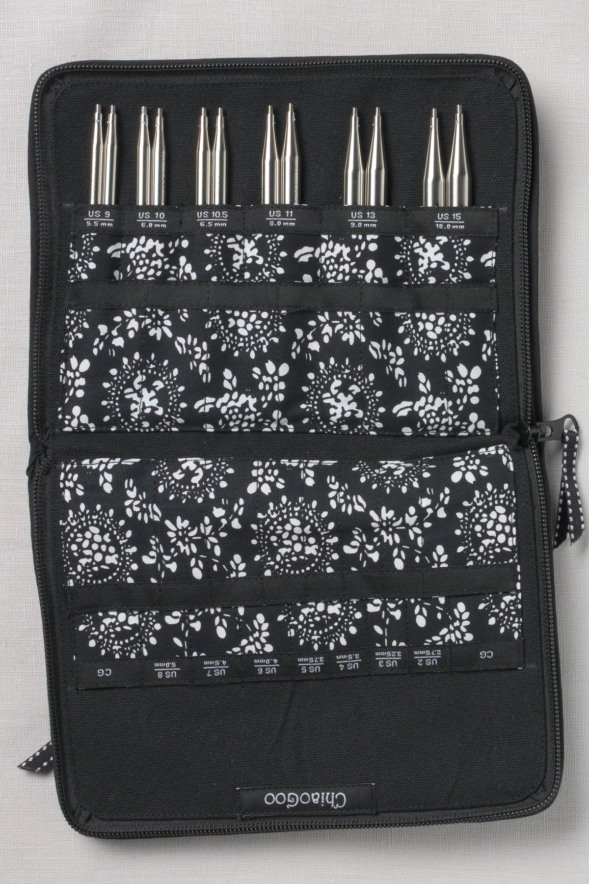 ChiaoGoo TWIST SS Large Set 5" (13 cm) [L] US 9-15 (5.5-10 mm)