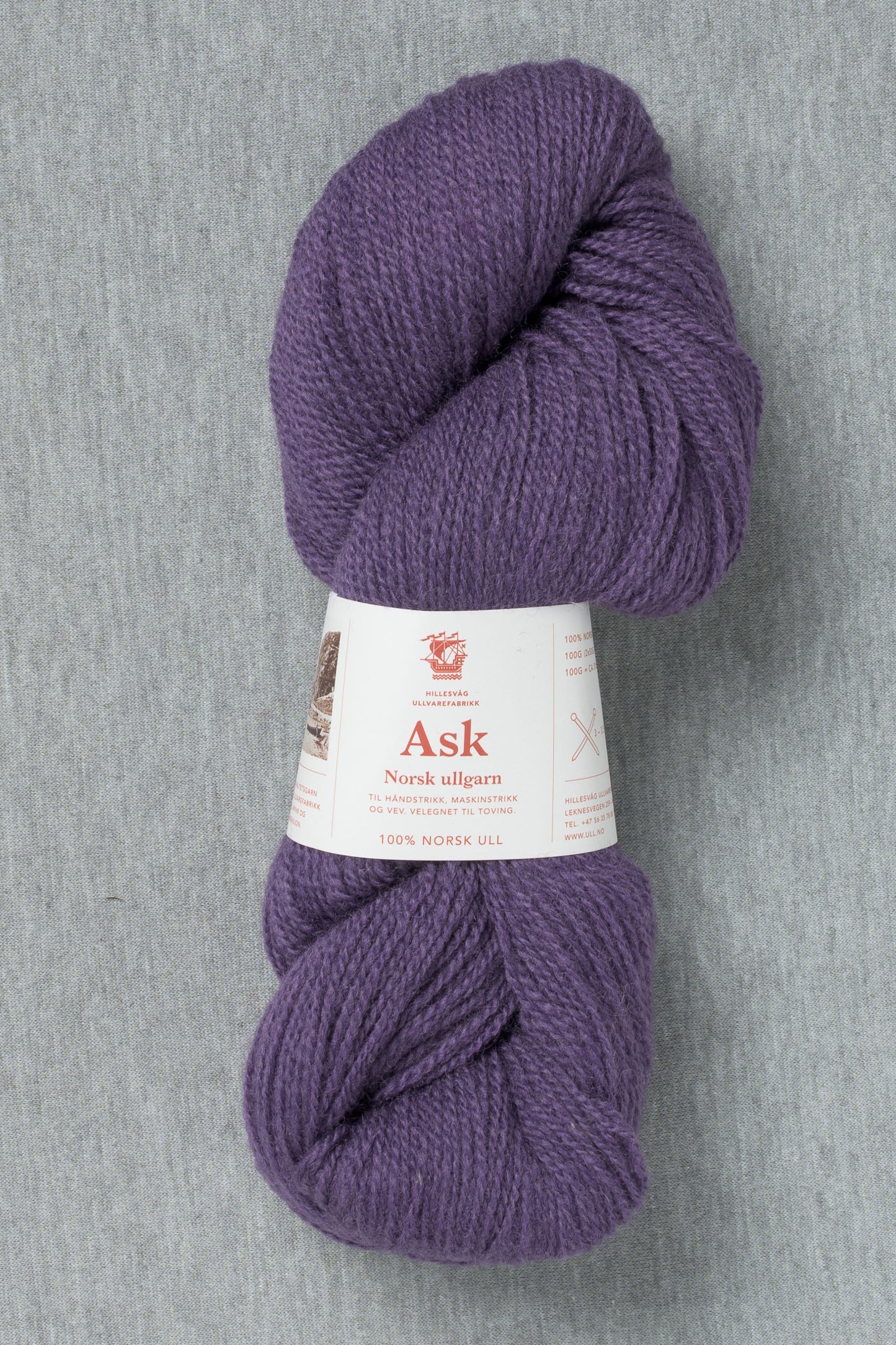 Hillesvåg Ask 6079 Grey Violet (Bag of 10)