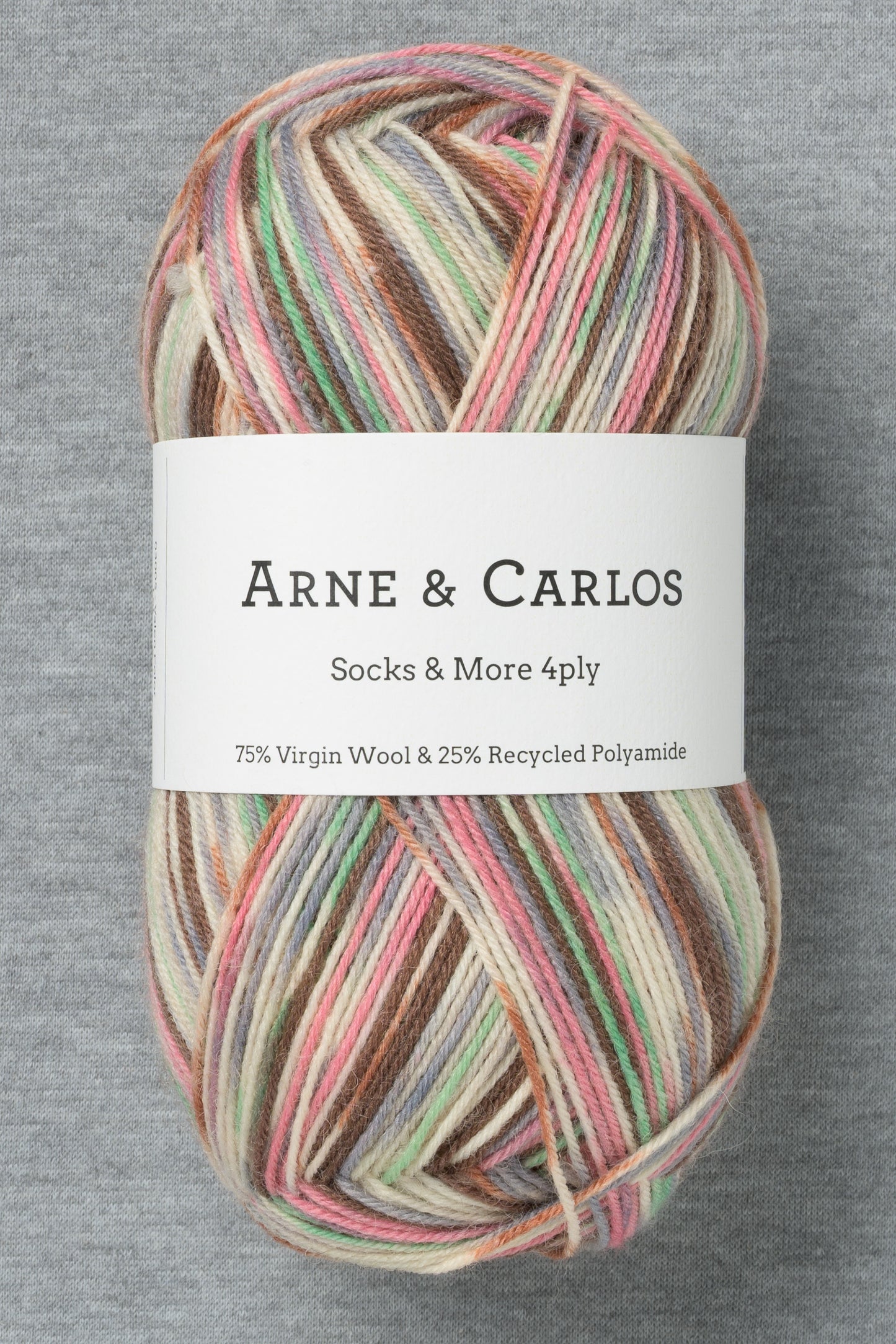 Arne & Carlos Socks & More 4Ply Worn Floorboards Color (Bag of 5) (New)
