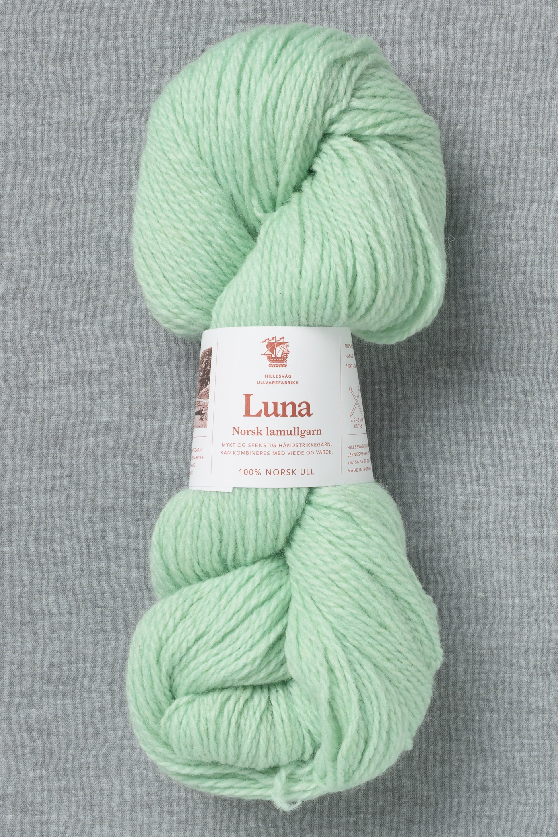 Hillesvåg Luna 472 Light Pastel Green (Bag of 10) (New)