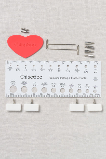 ChiaoGoo T-SPIN Tunisian IC Set 5.7" (14.5 cm) [S][L] US E-N (3.5 -10 mm)