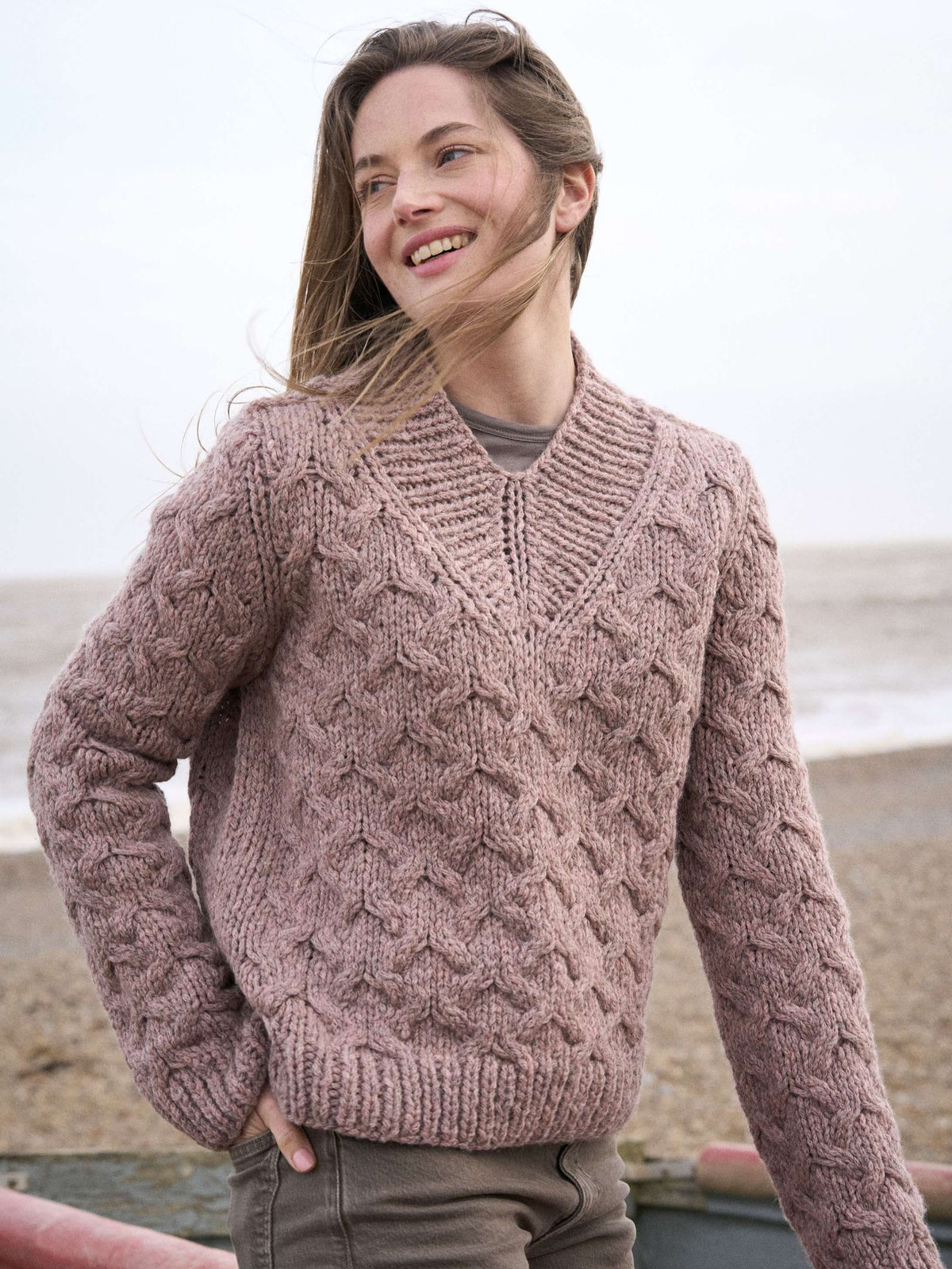 Orchid Sweater by Bramble & Fleece