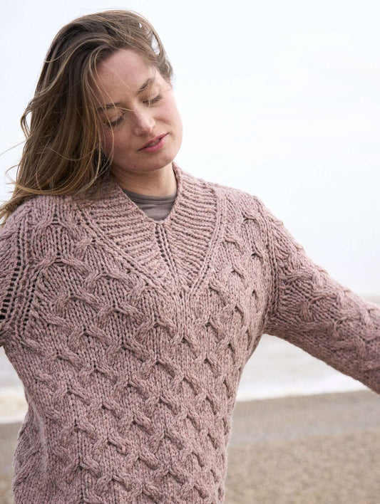 Orchid Sweater by Bramble & Fleece