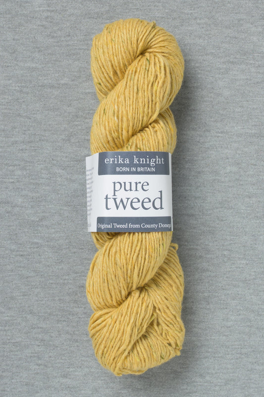 Erika Knight Pure Tweed 4897 Sunderland Hall Yellow (Bag of 10)