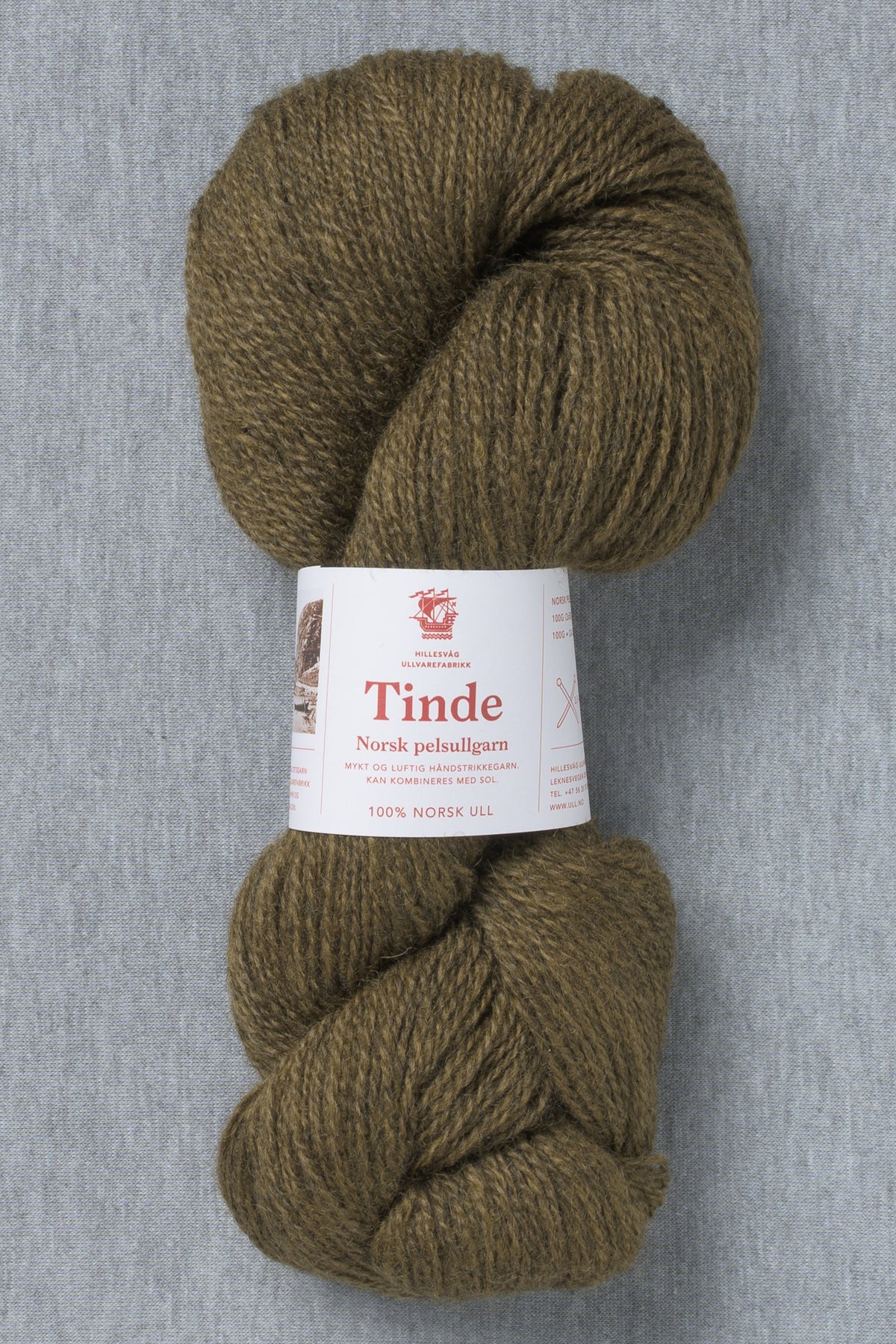 Hillesvåg Tinde 2148 Olive Brown (Bag of 10)