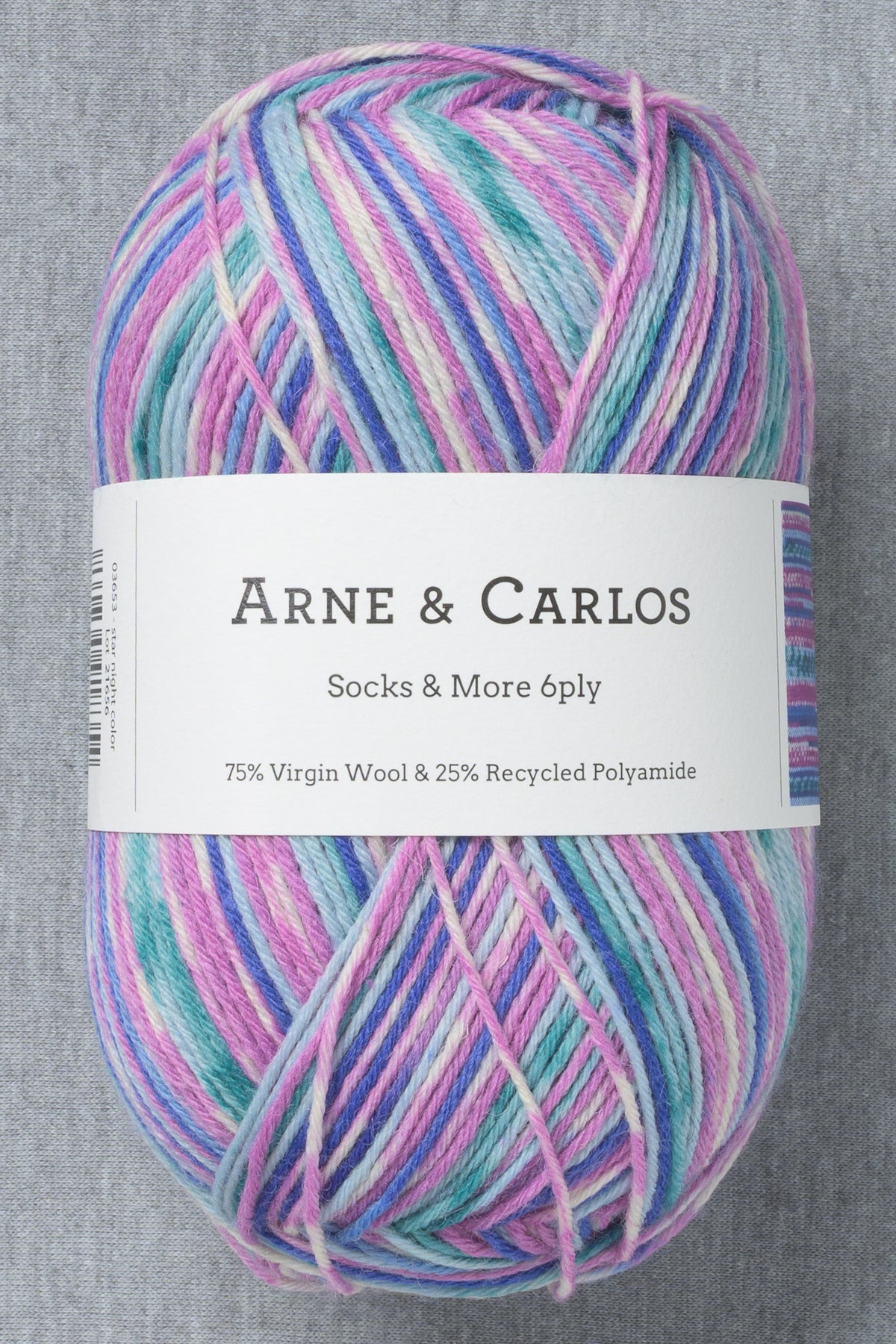 Arne & Carlos Socks & More 6Ply Star Night Color (Bag of 5) (New for FW26)