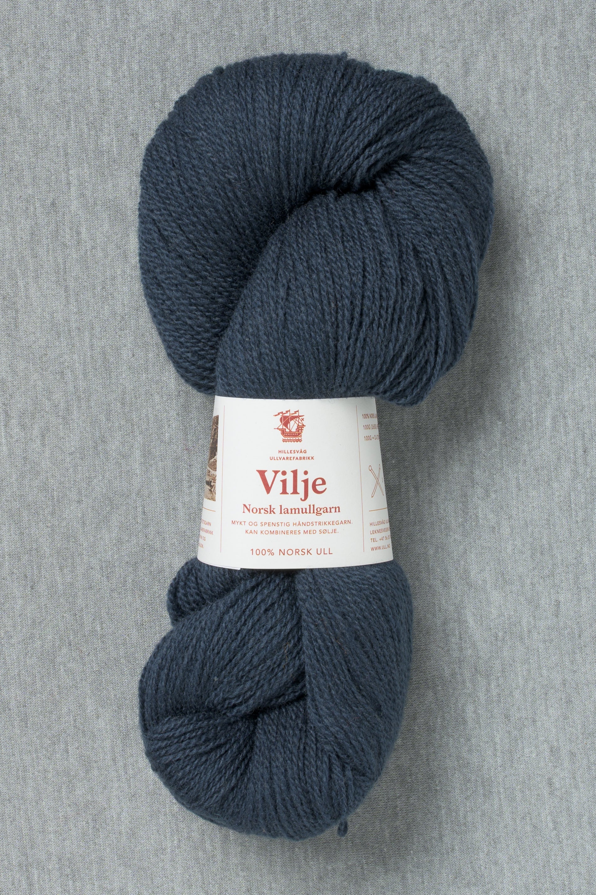 Hillesvåg Vilje 433 Dark Blue Grey (Bag of 10)