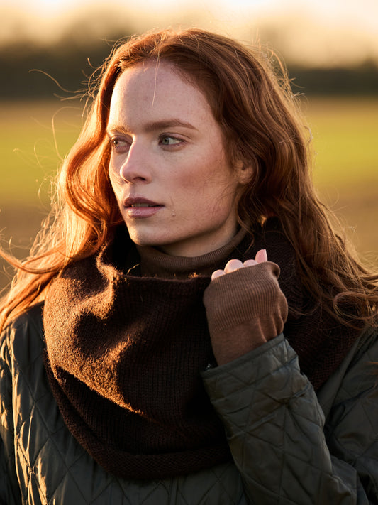Sloe Snood by Bramble & Fleece