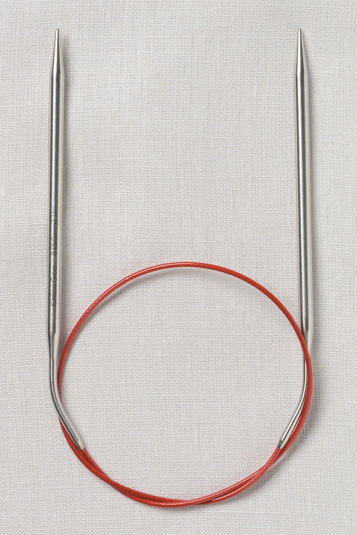 ChiaoGoo SS Red Circular 24" (60 cm)