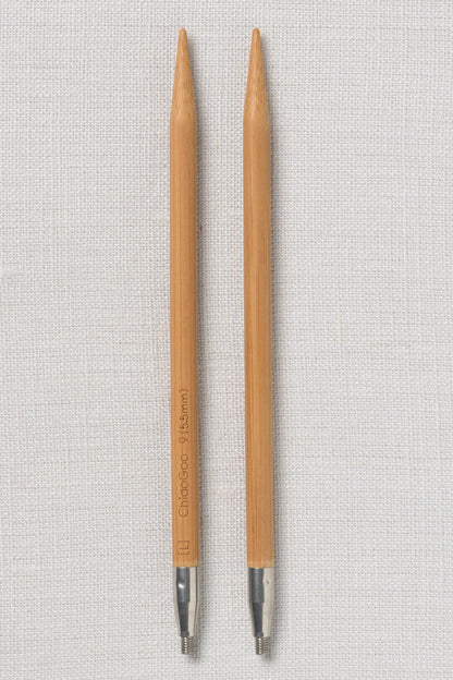 ChiaoGoo SPIN Bamboo Tips 5" (13 cm) Patina