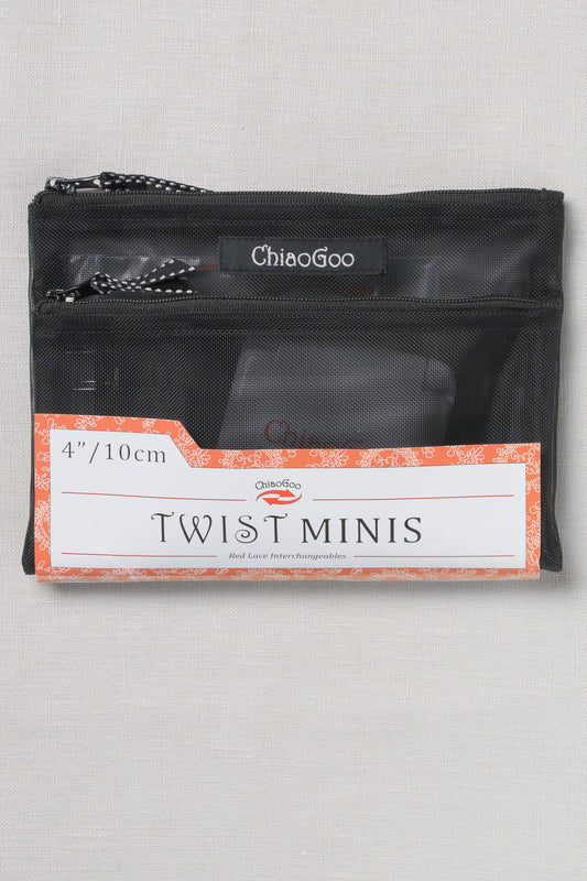 ChiaoGoo TWIST SS MINI Set 4" (10 cm) [M] US 000-1.5 (1.5-2.5mm)