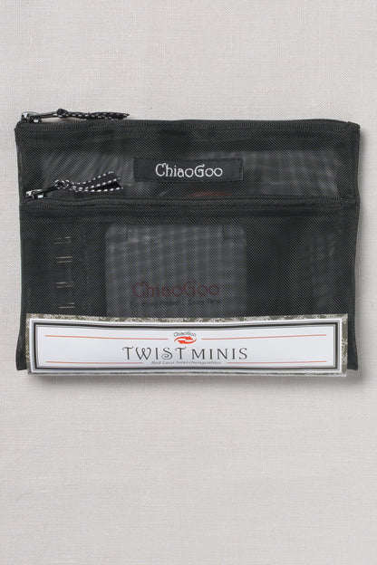ChiaoGoo TWIST SS MINI Set 5" (13 cm) [M] US 000-1.5 (1.5-2.5mm)