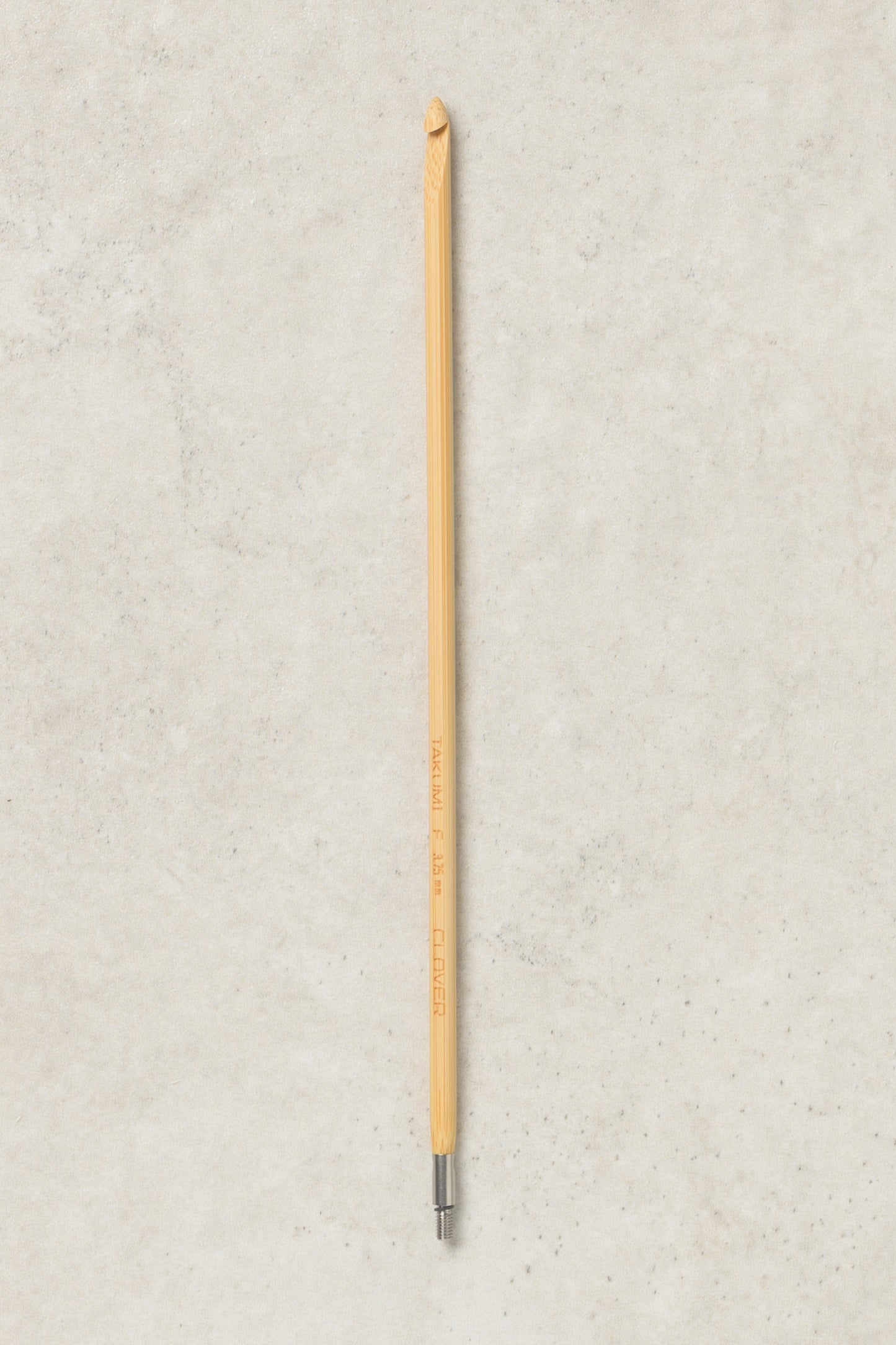 Clover Takumi Bamboo Tunisian Interchangeable Crochet Hook